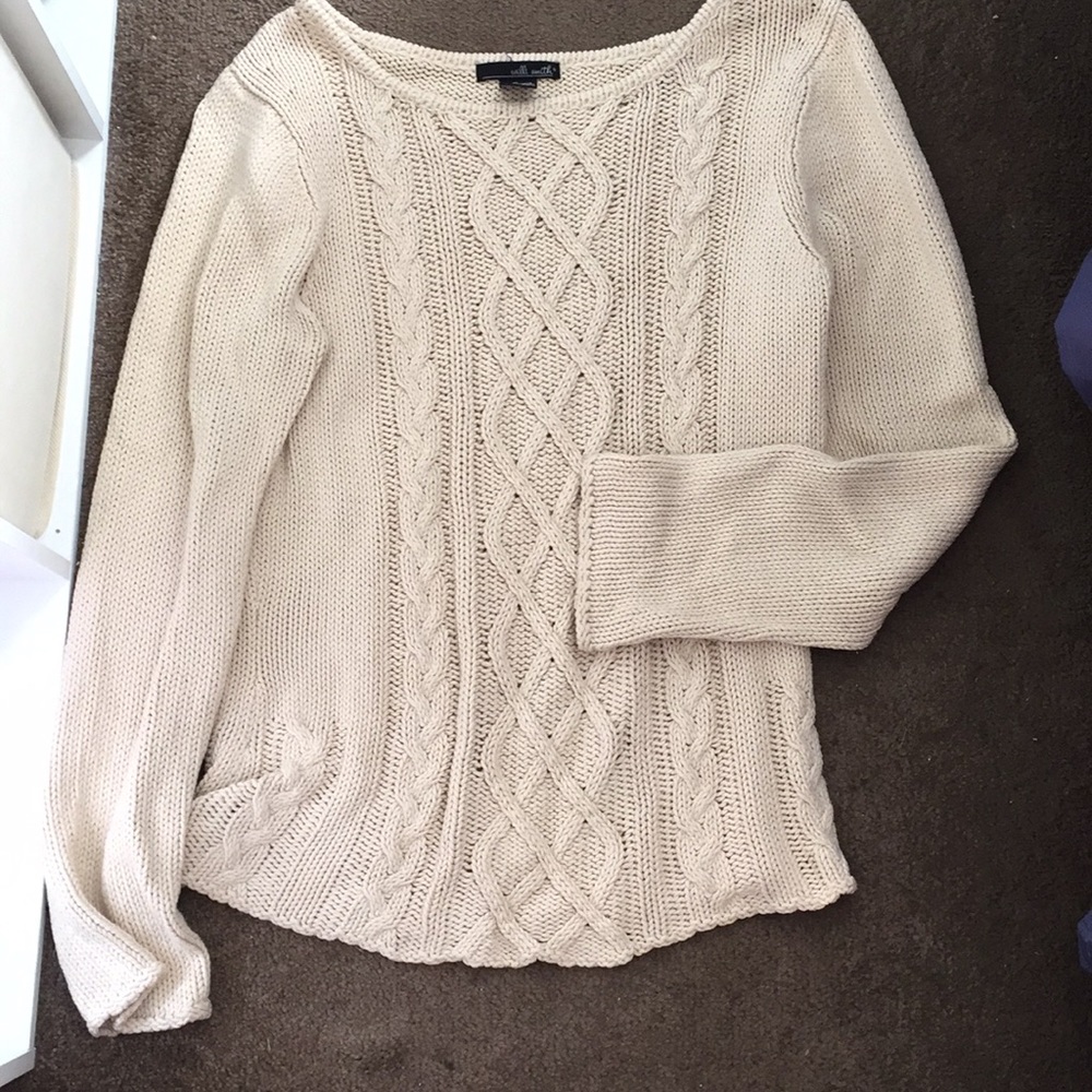 Cream sweater